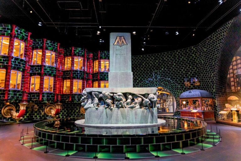 Real-life scale reproduction of the Ministry of Magic