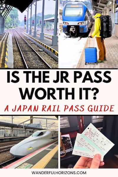 Pinterest Pin: Is the JR Pass Worth It? A Japan Rail Pass Guide