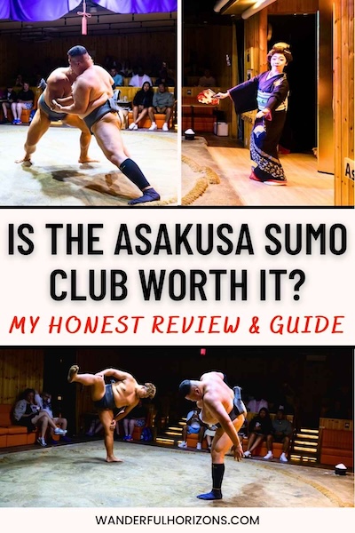 Pinterest Pin: Is the Asakusa Sumo Club Worth It? My Honest Review & Guide
