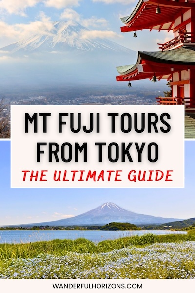 Pinterest Pin: Mt Fuji Tours From Tokyo - The Ultimate Guide